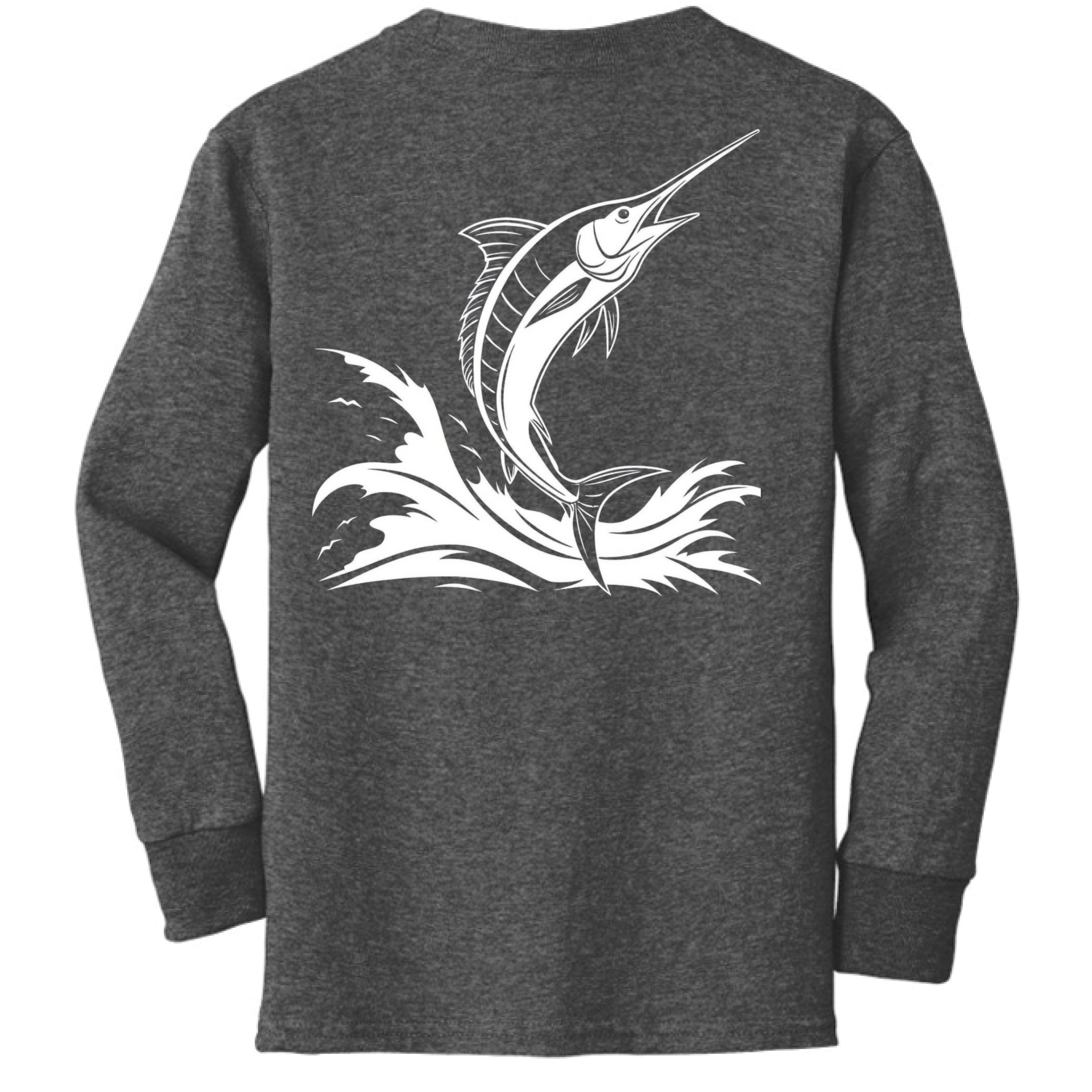 Dark Heather Grey - BACK