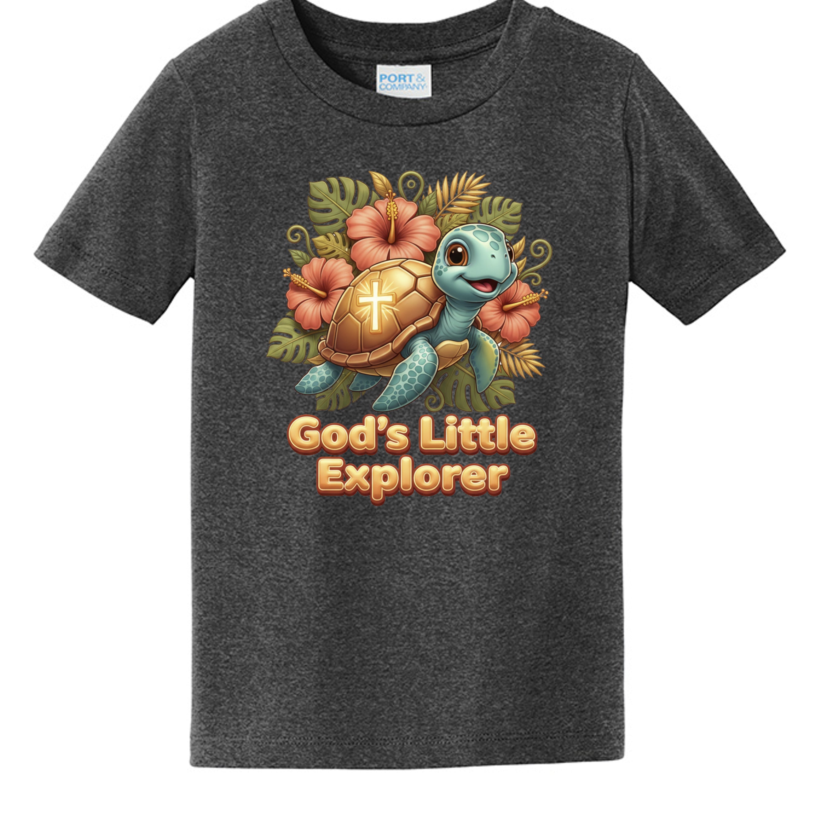 Dark Heather Grey - PC450TD - FRONT