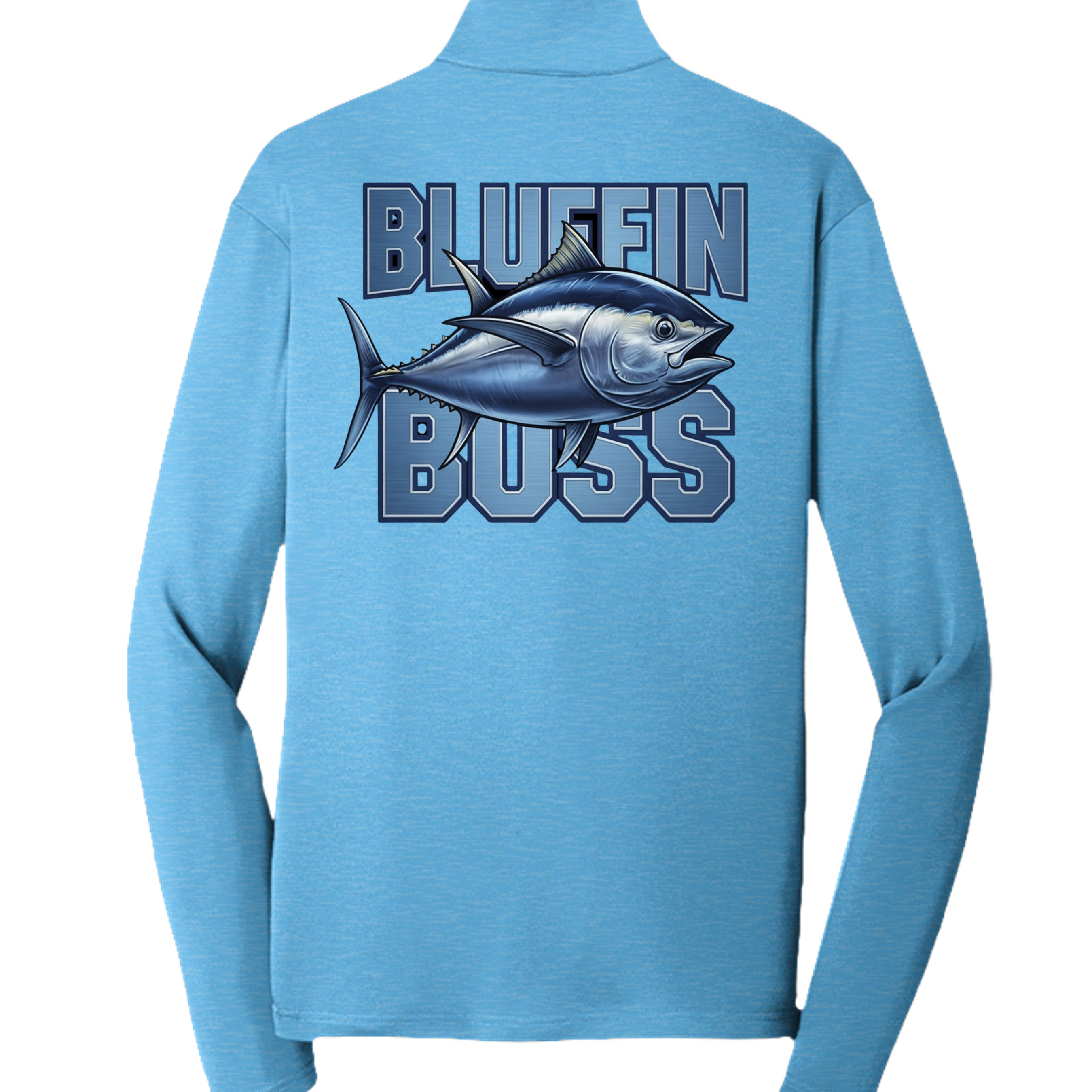 Pond Blue Hthr - ST407 - BACK