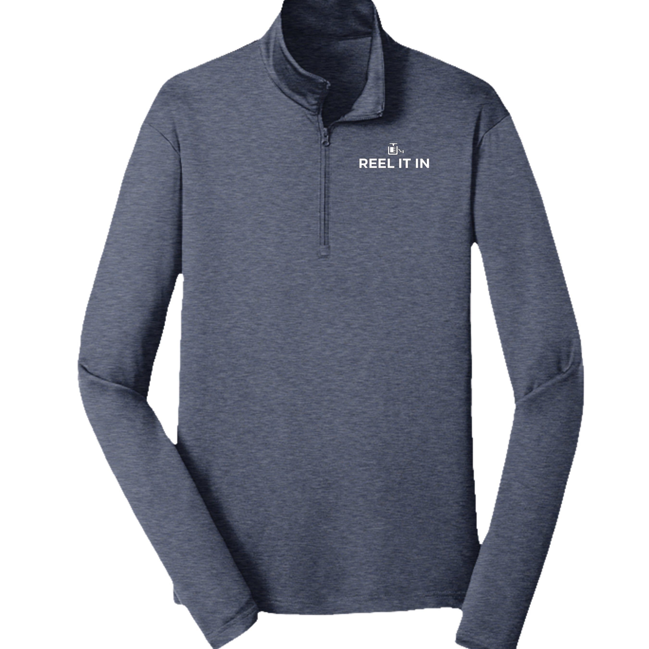 True Navy Hthr - ST407 - FRONT
