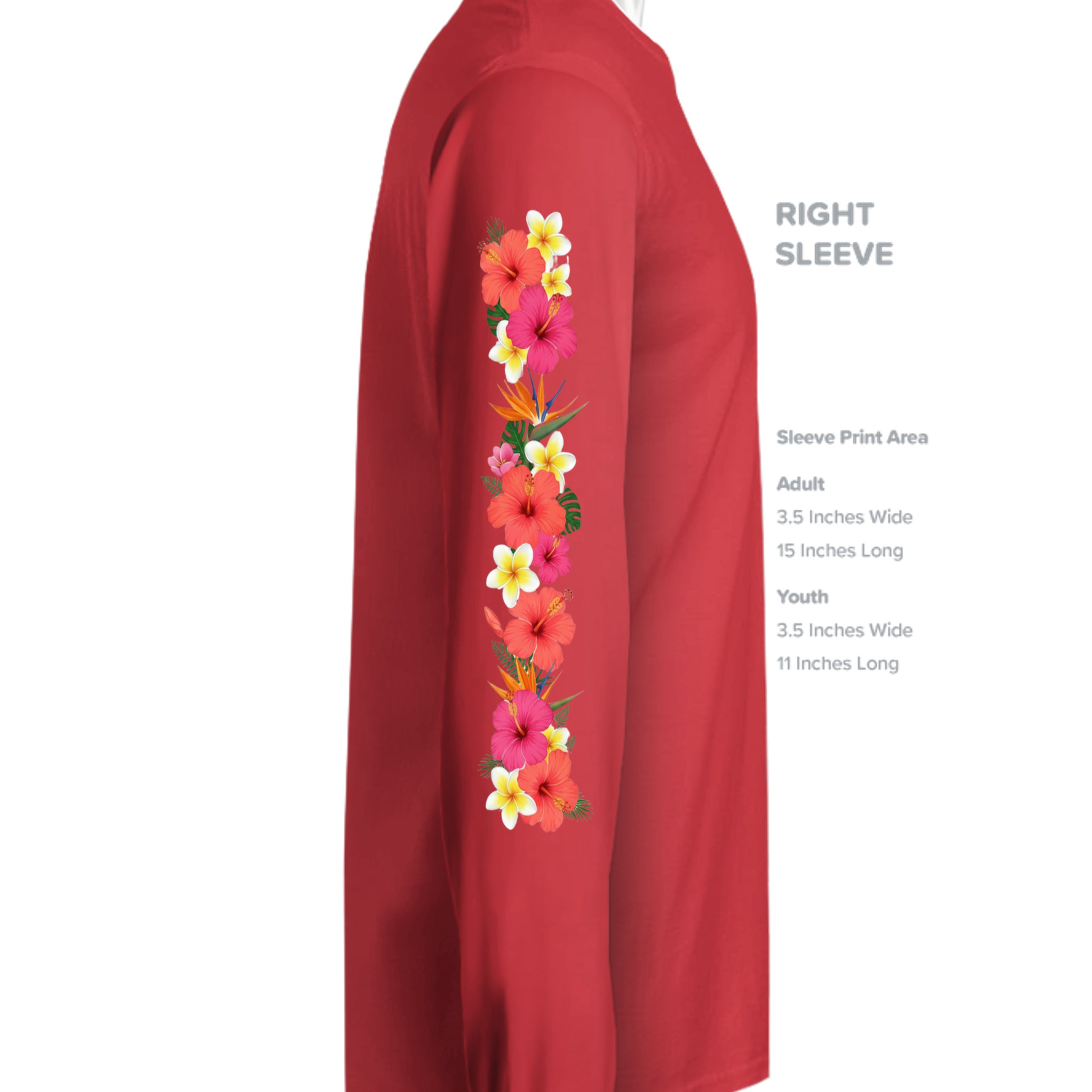 Bright Red - LPC450VLS - SLEEVE_RIGHT