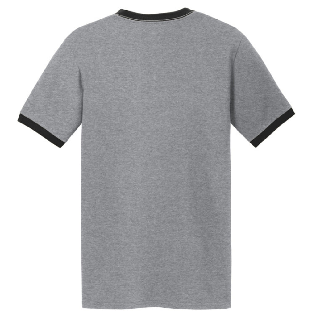 Athletic Heather/Jet Black - PC54R - BACK